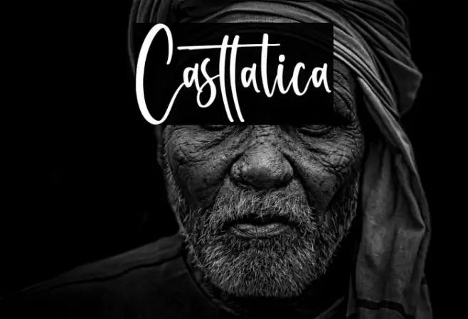 Casttalica Font examples