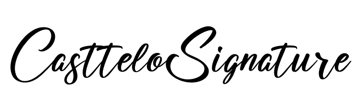 Casttelo Signature  フリーフォントのダウンロード
