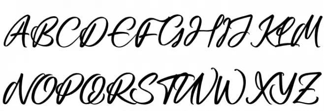 Casttelo Signature Schriftart Groß