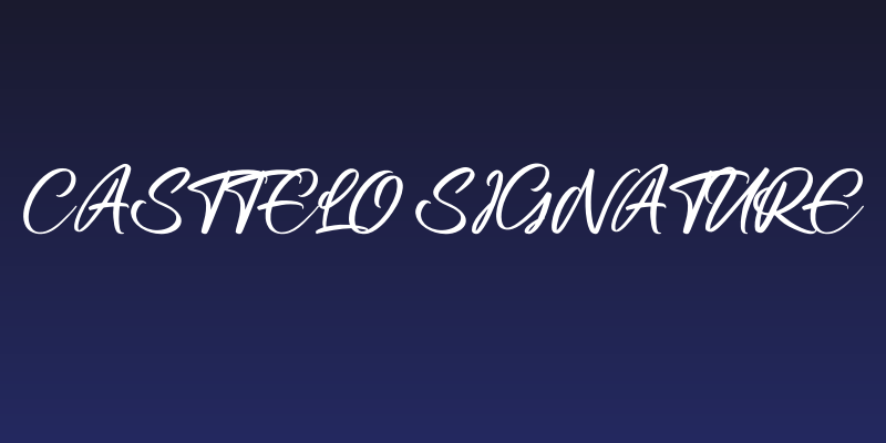 Casttelo Signature Social Header