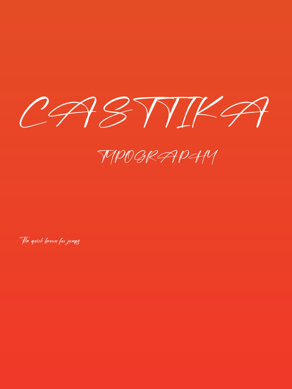 Casttika Poster