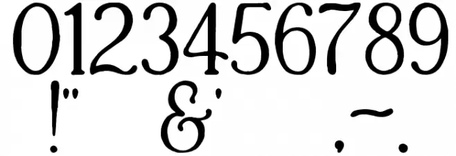 Casua Font OTHER CHARS