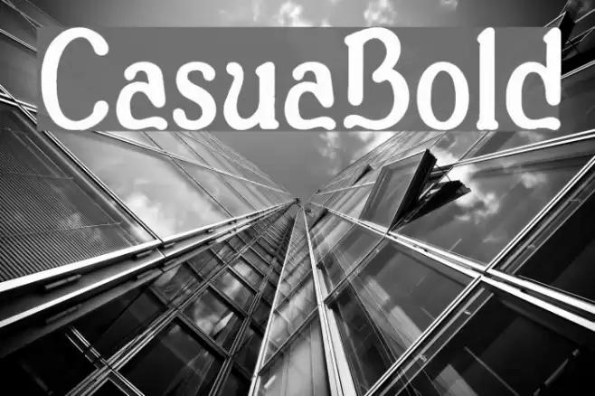 Casua_Bold Font examples