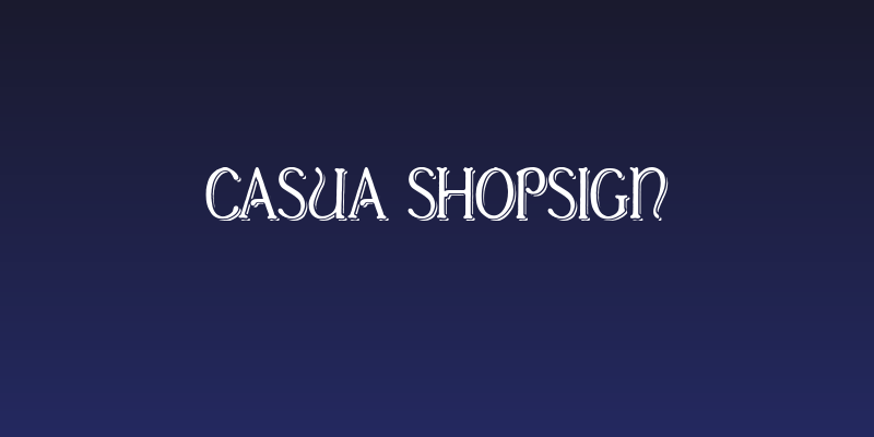 Casua_Shopsign Social Header