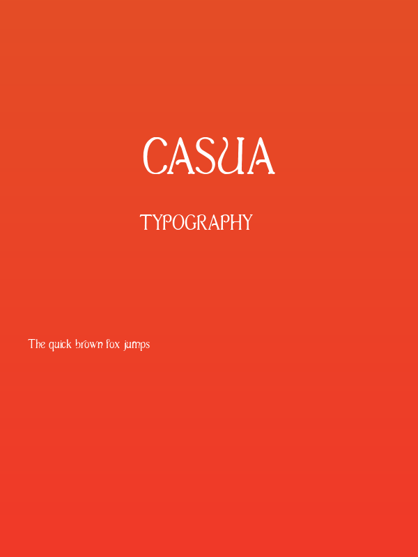 Casua Poster