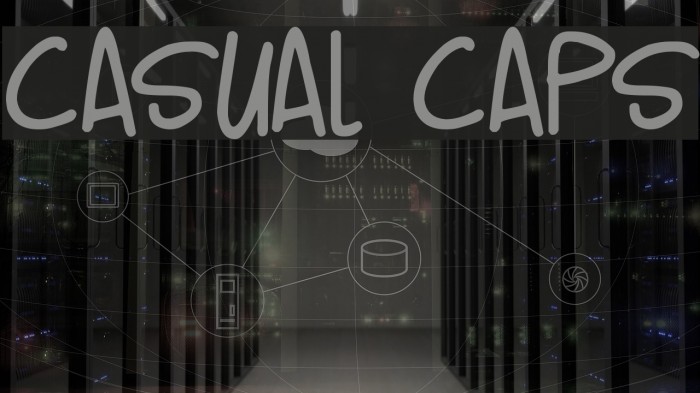 Casual Caps Example 1