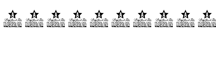 Casual Chance Personal Use Font OTHER CHARS