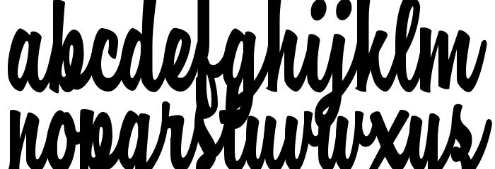 Casual Chance Personal Use Font LOWERCASE