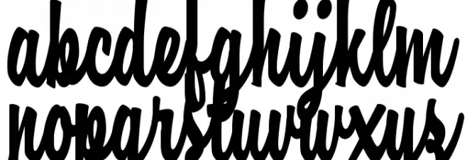 Casual Chance Personal Use  Font LOWERCASE