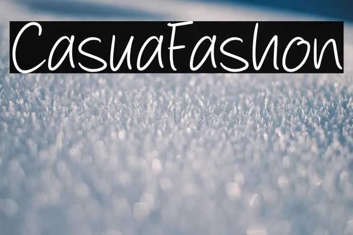 Casual Fashion Example 1