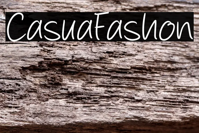 Casual Fashion Example 3