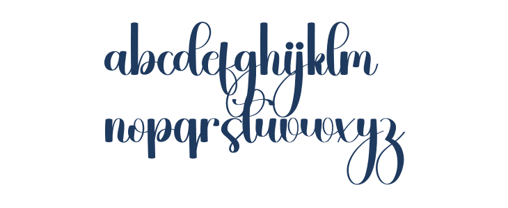 Casual Handwriting Lowercase