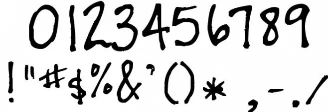 Casual Perfectionist Font OTHER CHARS