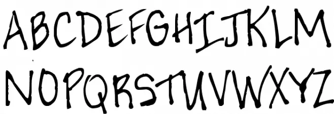 Casual Perfectionist フォント 大文字