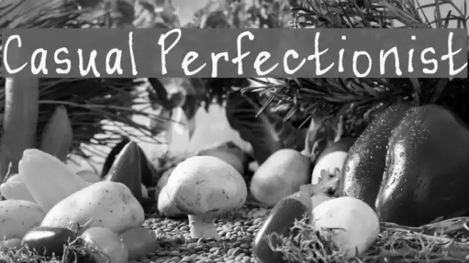 Casual Perfectionist Font examples