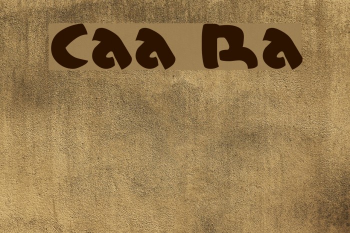 Casual Regular Font examples