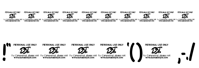 Casual Sketchy Font OTHER CHARS