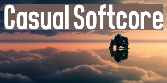 Casual Softcore Font examples