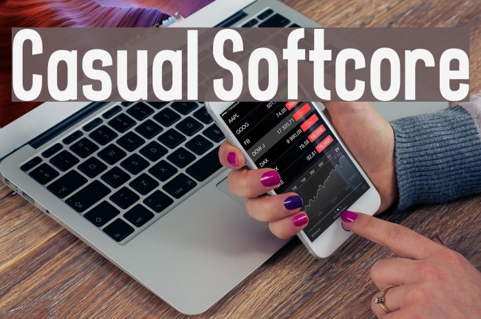 Casual Softcore Font examples