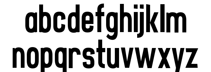 Casual Softcore Font LOWERCASE