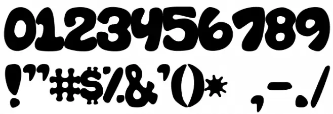 Casual Font Alte caractere