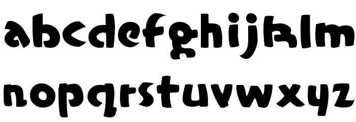 CasualMarkerMF Font LOWERCASE