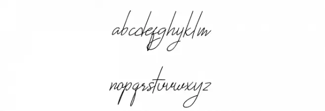 CasualScript خط أحرف صغيرة