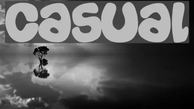 Casual Font examples