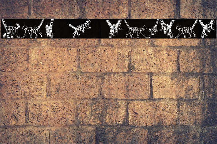 Cat 3D Regular Font examples