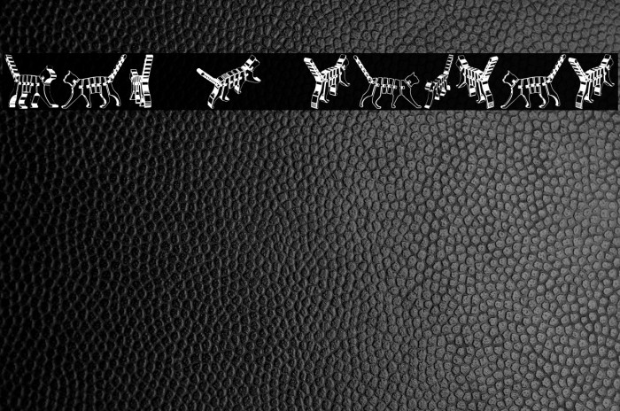 Cat 3D Regular Font examples