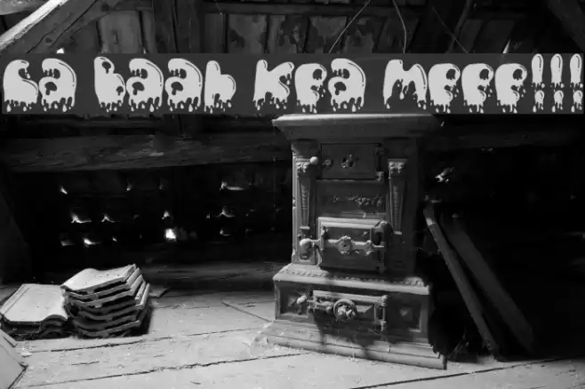 Cat Basah Kental Menetes!!! Font examples