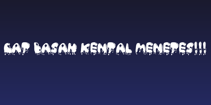 Cat Basah Kental Menetes!!! Social Header