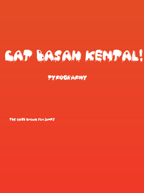 Cat Basah Kental!!! Poster
