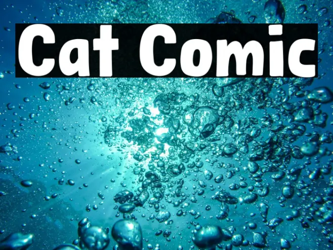 Cat Comic Example 1