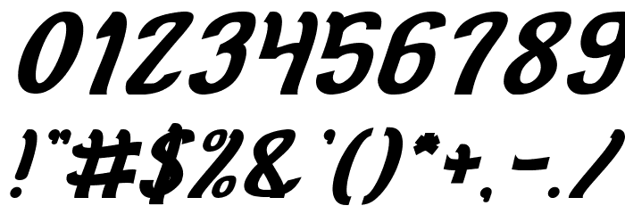 Cat Eyes Bold Italic Font OTHER CHARS