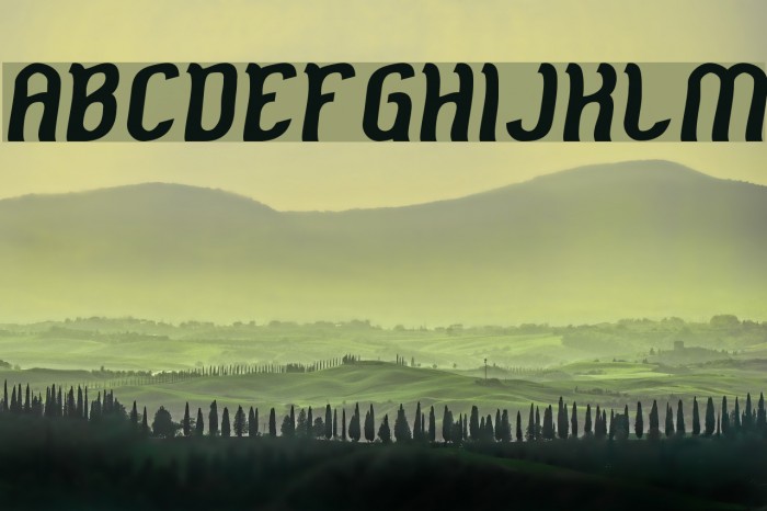 Cat Eyes Bold Font examples