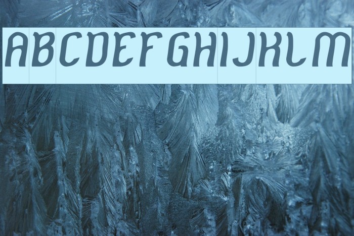 Cat Eyes-Inverse Font examples