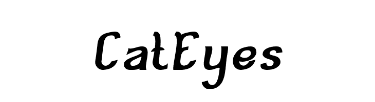 Cat Eyes  font caratteri gratis
