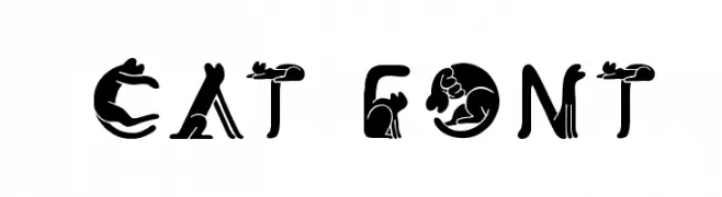 Cat Font  नि: शुल्क फ़ॉन्ट्स डाउनलोड