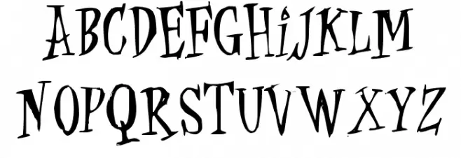 Cat-Krap- Font UPPERCASE