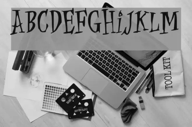 Cat-Krap- Font examples