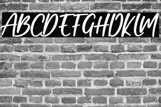 Cat Lady Font examples