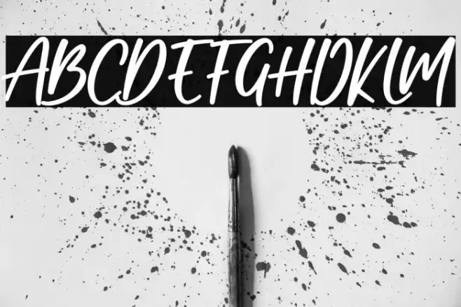 Cat Lady Font examples