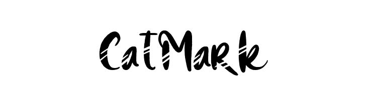 Cat Mark  les polices de caractères gratuit tlcharger
