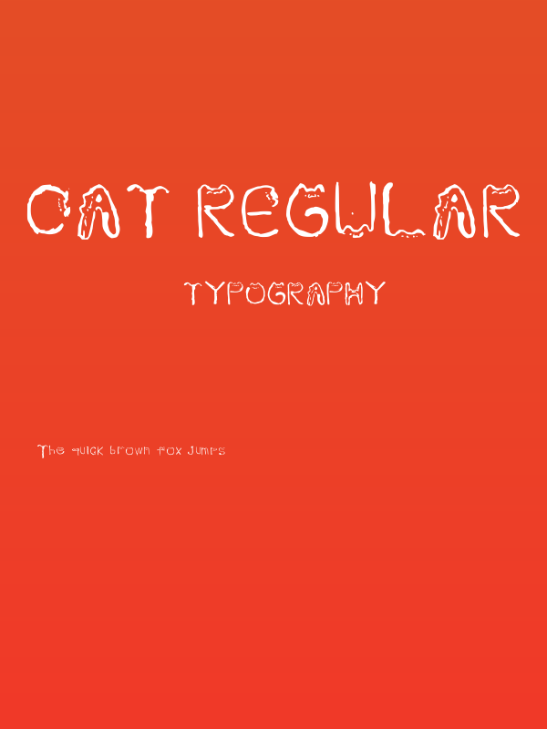 Cat Regular Poster