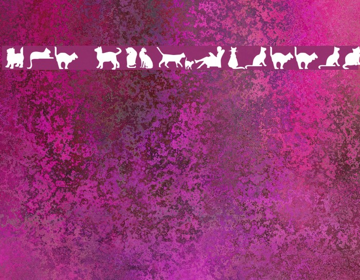 Cat Silhouettes Example 2