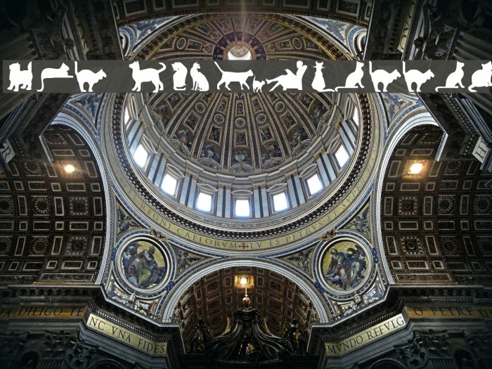 Cat Silhouettes Example 3