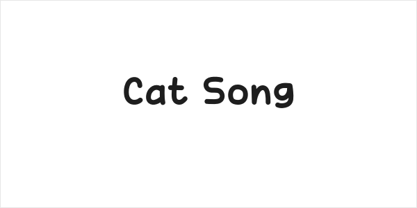 Cat Song Logo