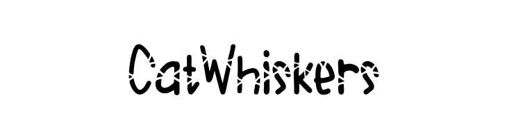 Cat Whiskers  नि: शुल्क फ़ॉन्ट्स डाउनलोड