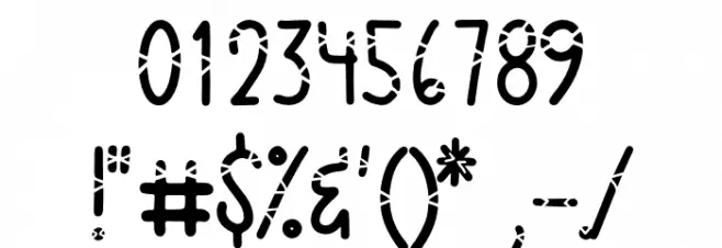 Cat Whiskers Font OTHER CHARS
